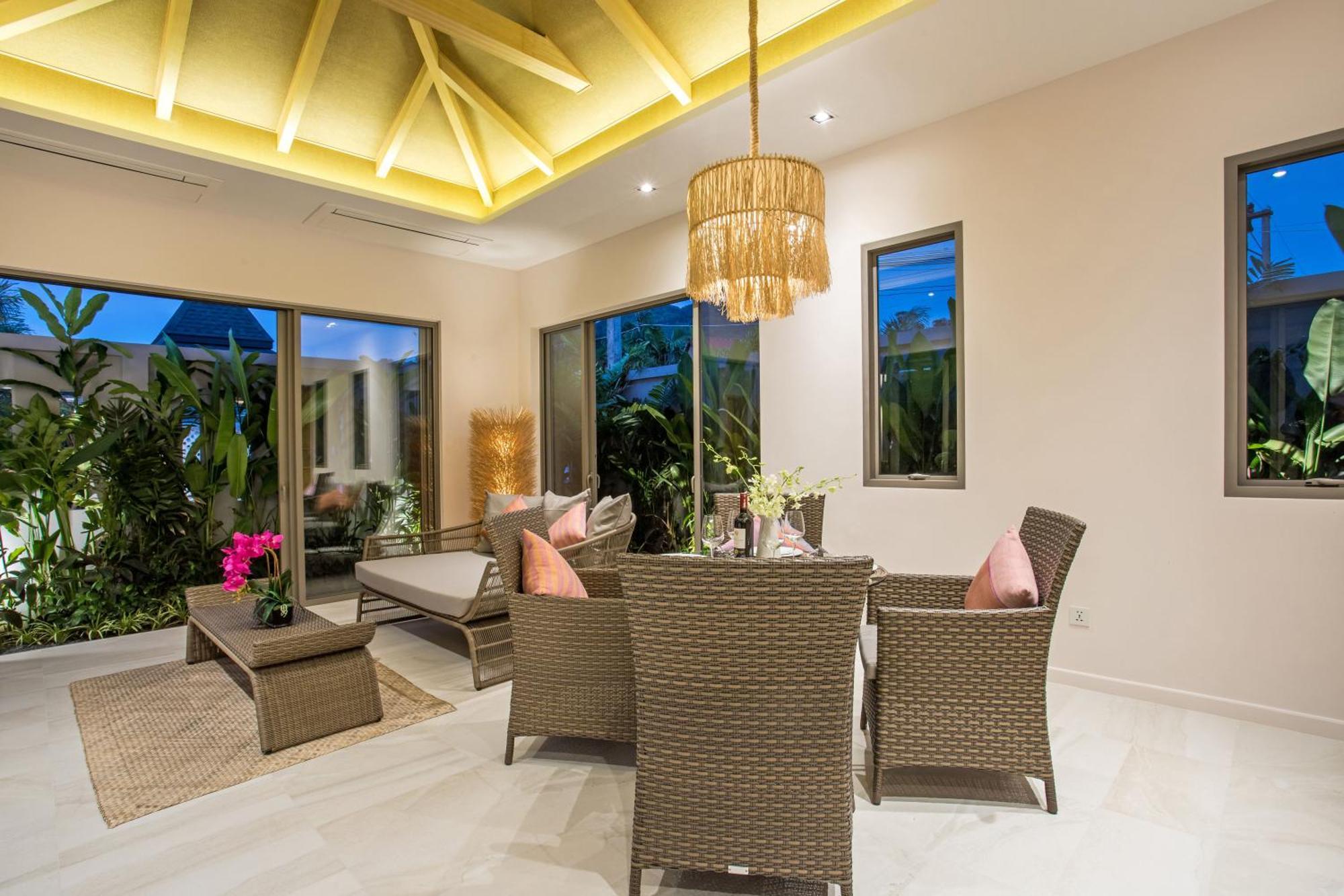 Boutique 2Br Villa Dalaa 1, Chemical Free Pool, Gated Residence, Камала Экстерьер фото